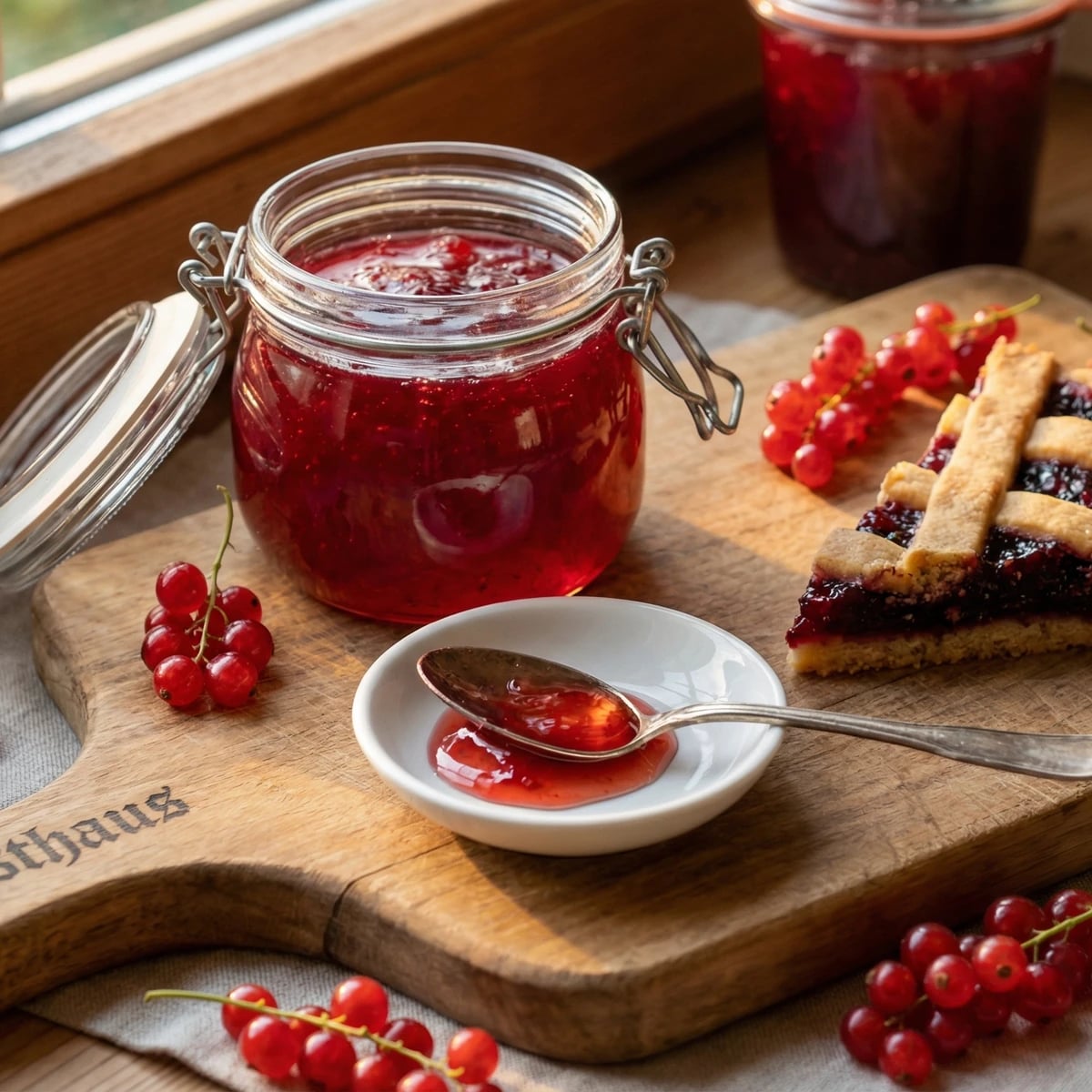 Ribiselmarmelade (Red Currant Jam)