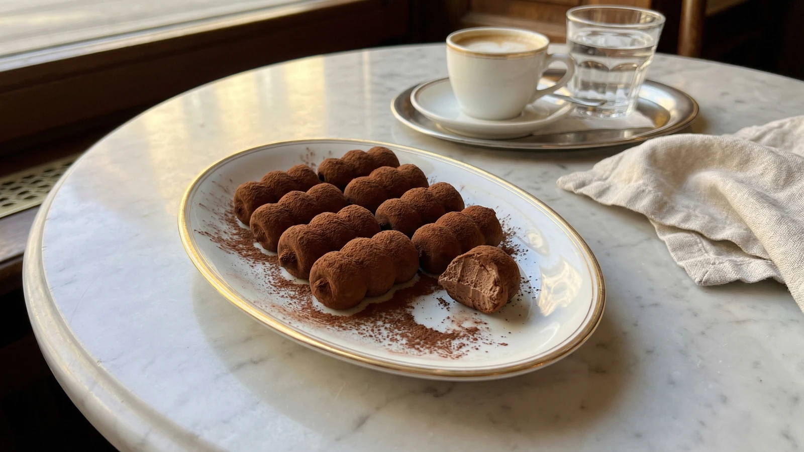 Wiener Schokoladentrüffel (Viennese Chocolate Truffles)