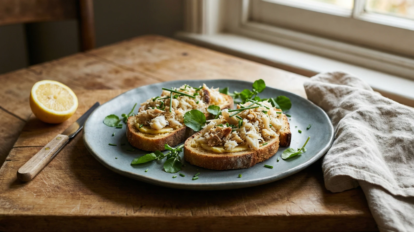 Crab on Toast