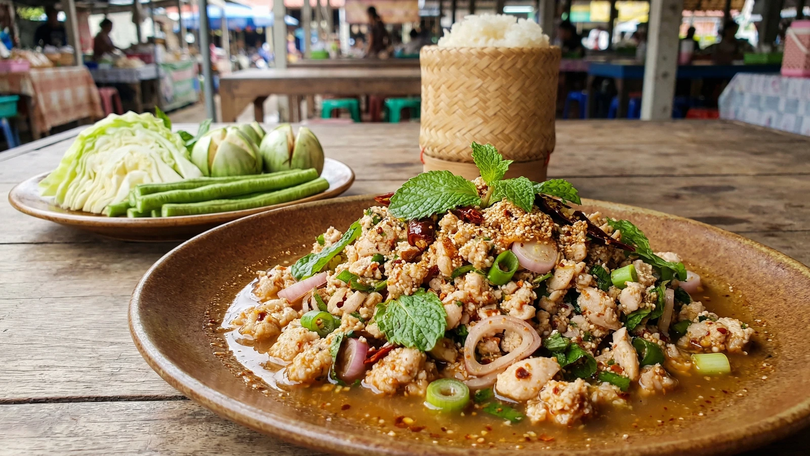 Isan Chicken Larb (Larb Gai)