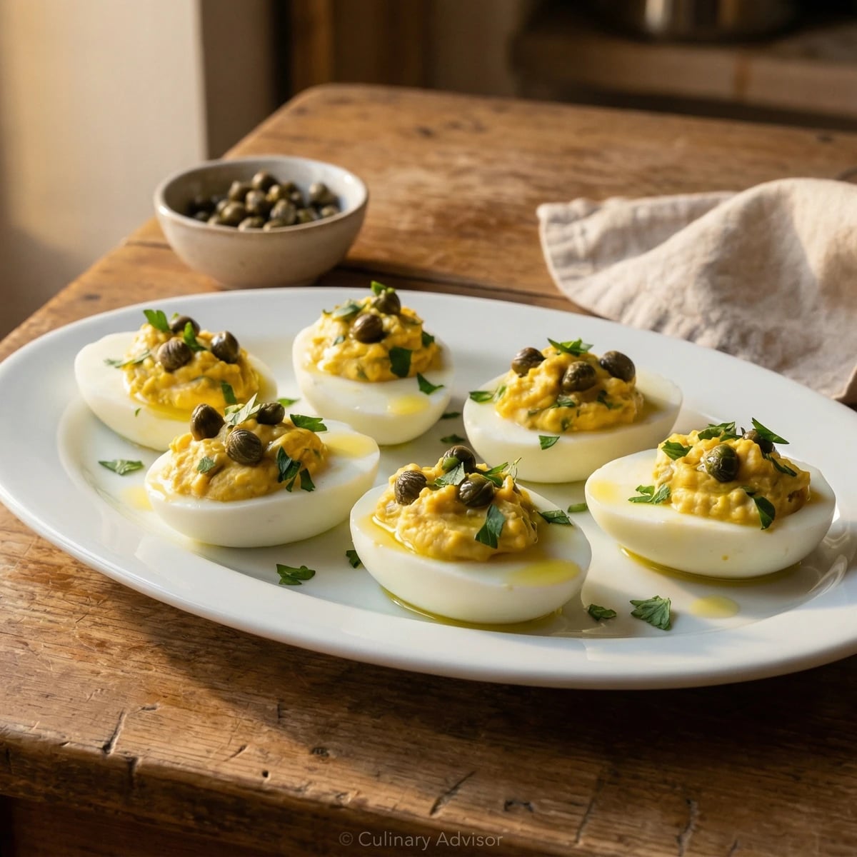 Uova Ripiene all'Italiana