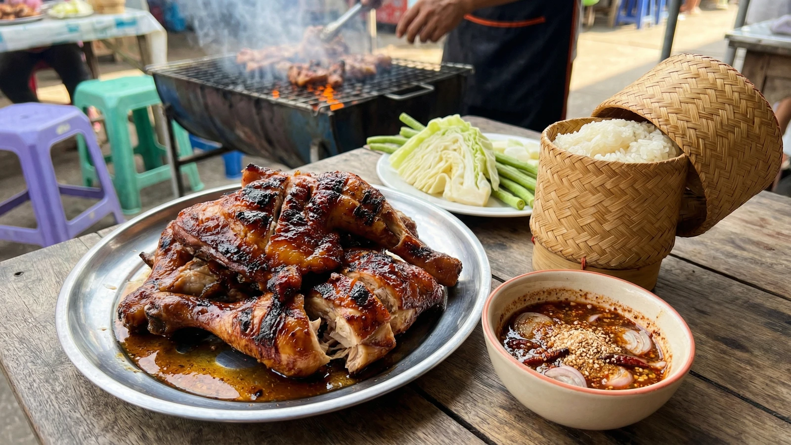 Isan Grilled Chicken (Gai Yang)