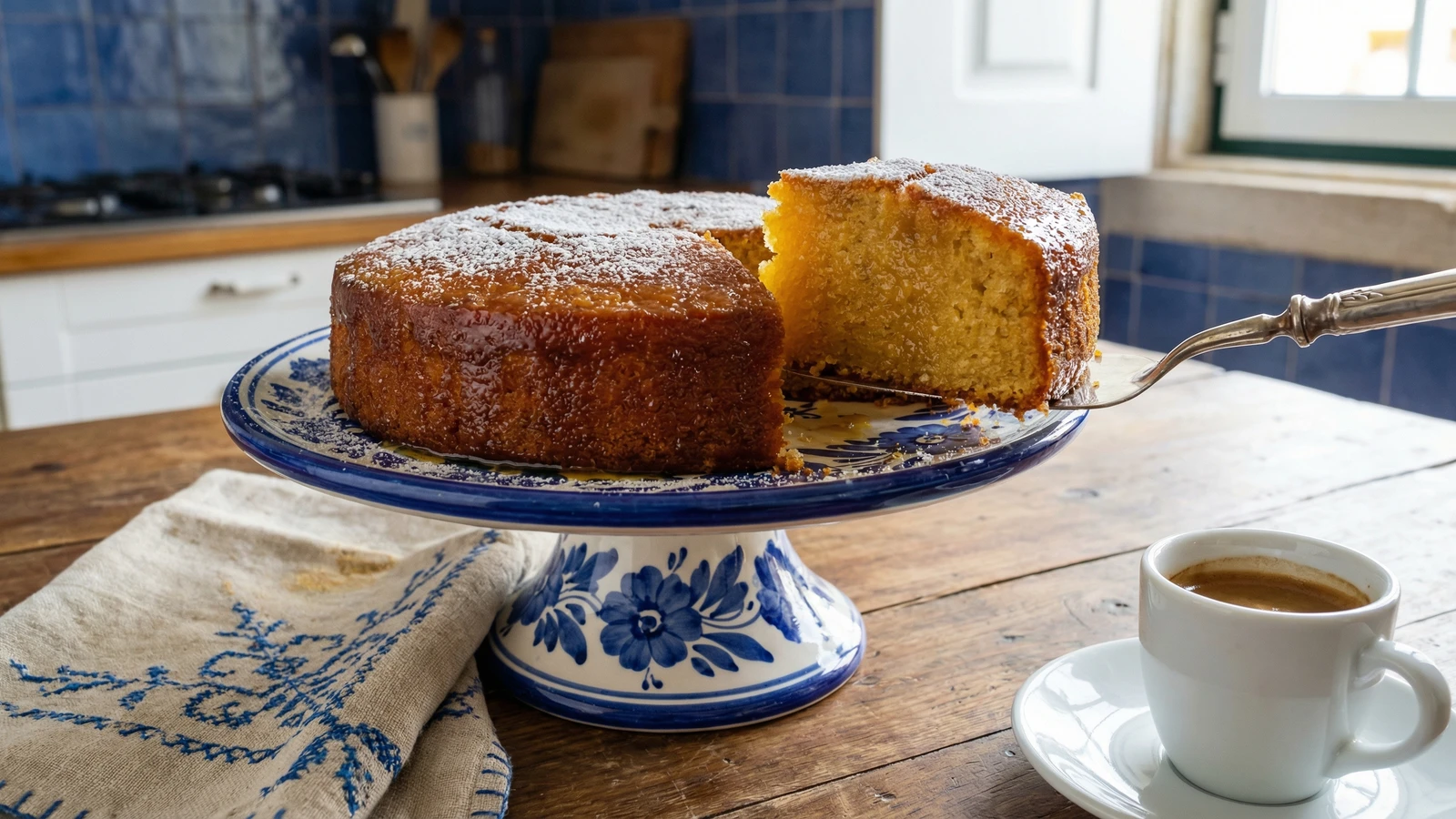 Bolo Húmido de Laranja