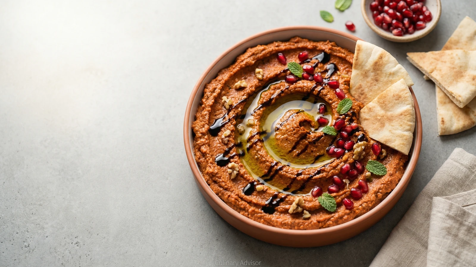 Roasted Red Pepper Muhammara