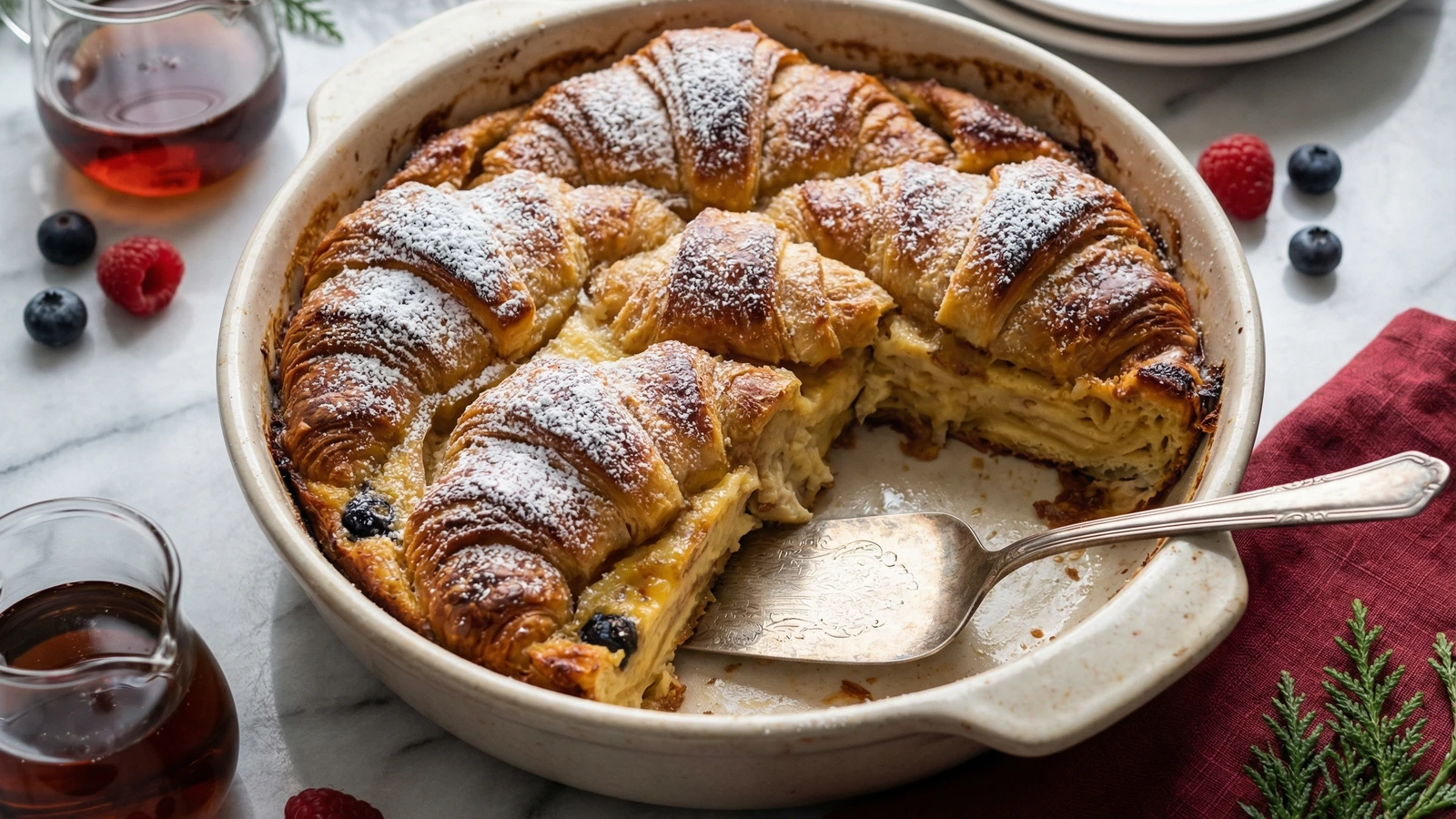 Croissant French Toast Bake