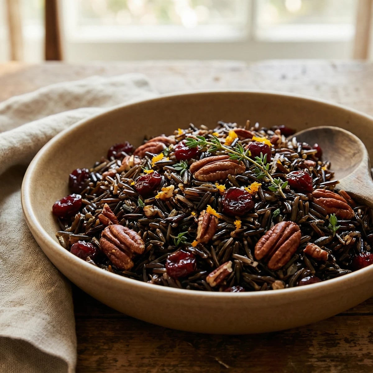 Wild Rice with Dried Cherries