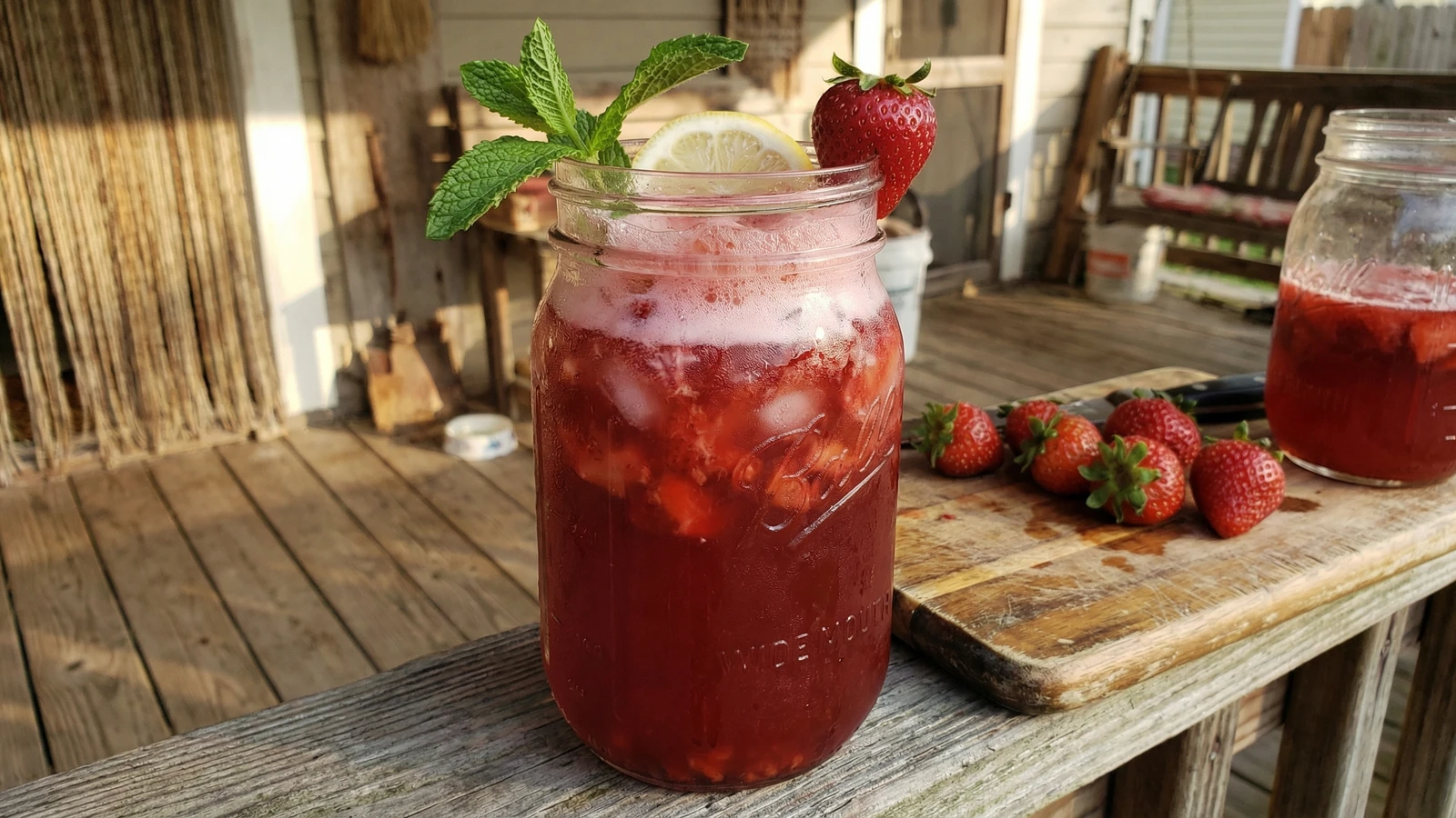 Louisiana Strawberry Lemonade