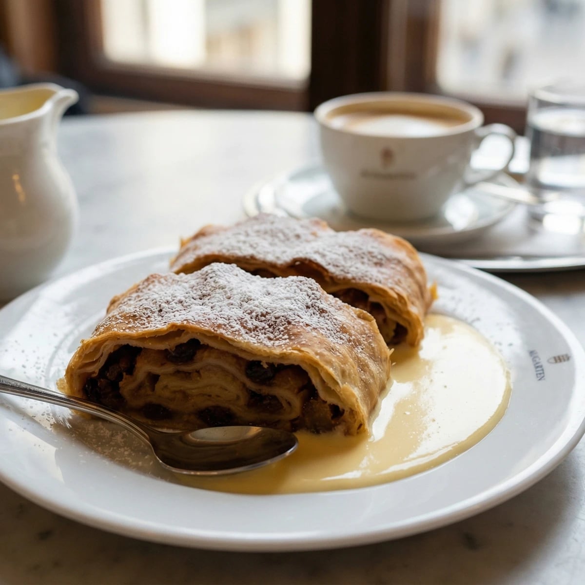 Apfelstrudel (Viennese Apple Strudel)