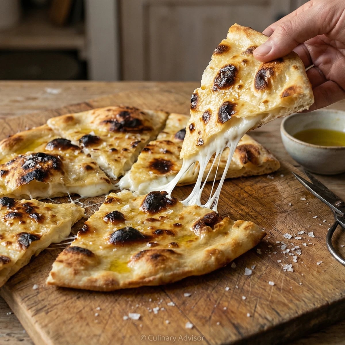 Focaccia di Recco col Formaggio
