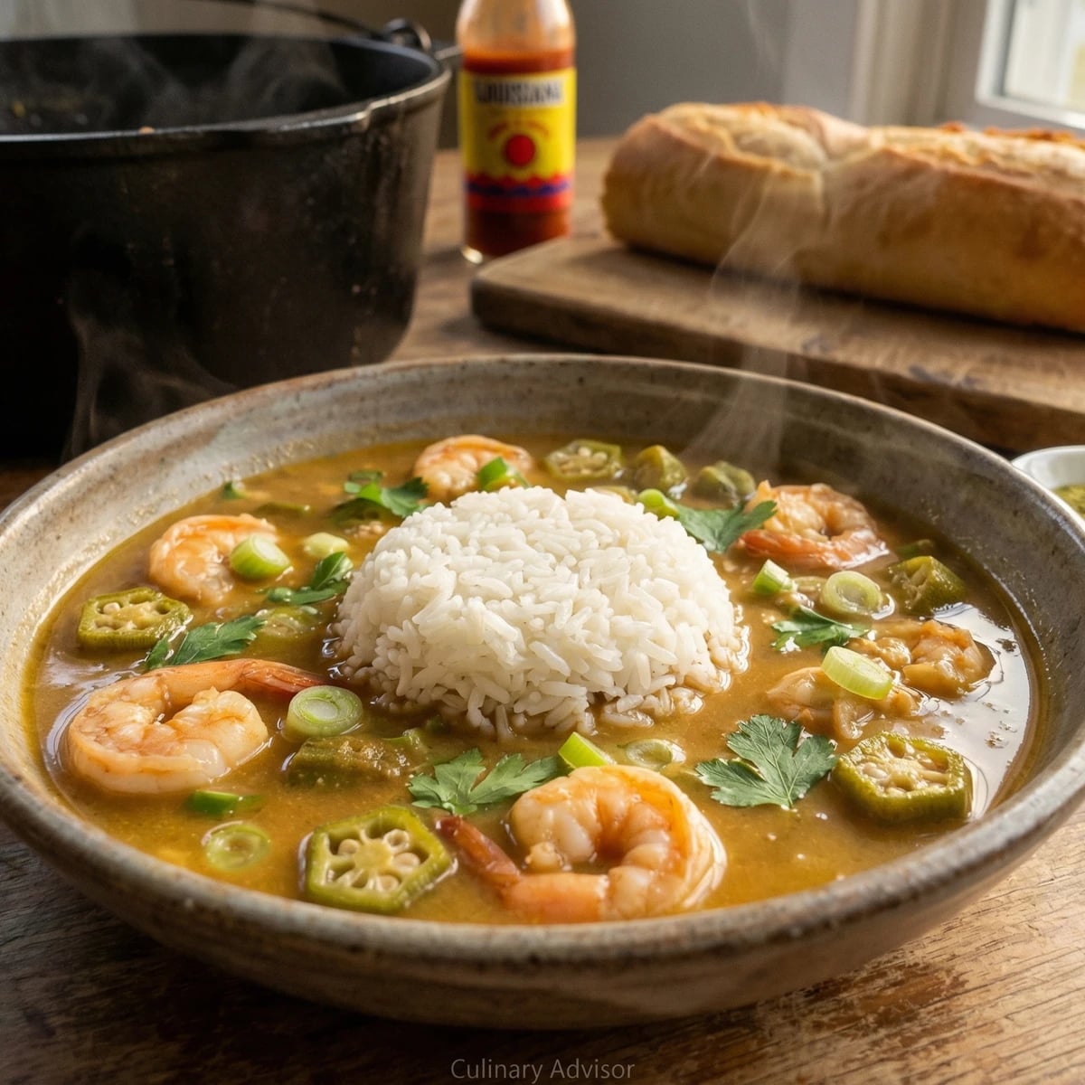 Shrimp and Okra Gumbo
