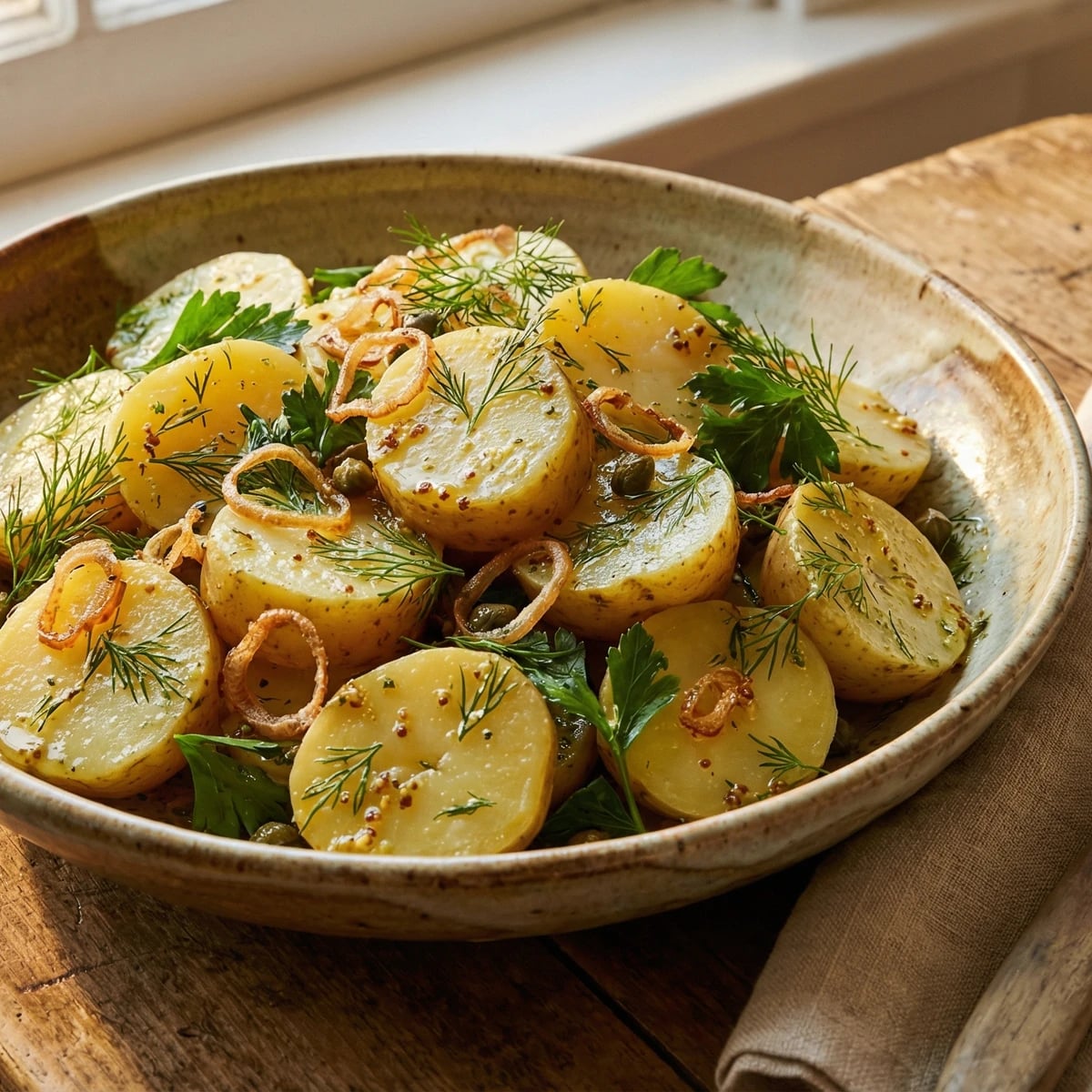 Warm Potato Salad with Herbs