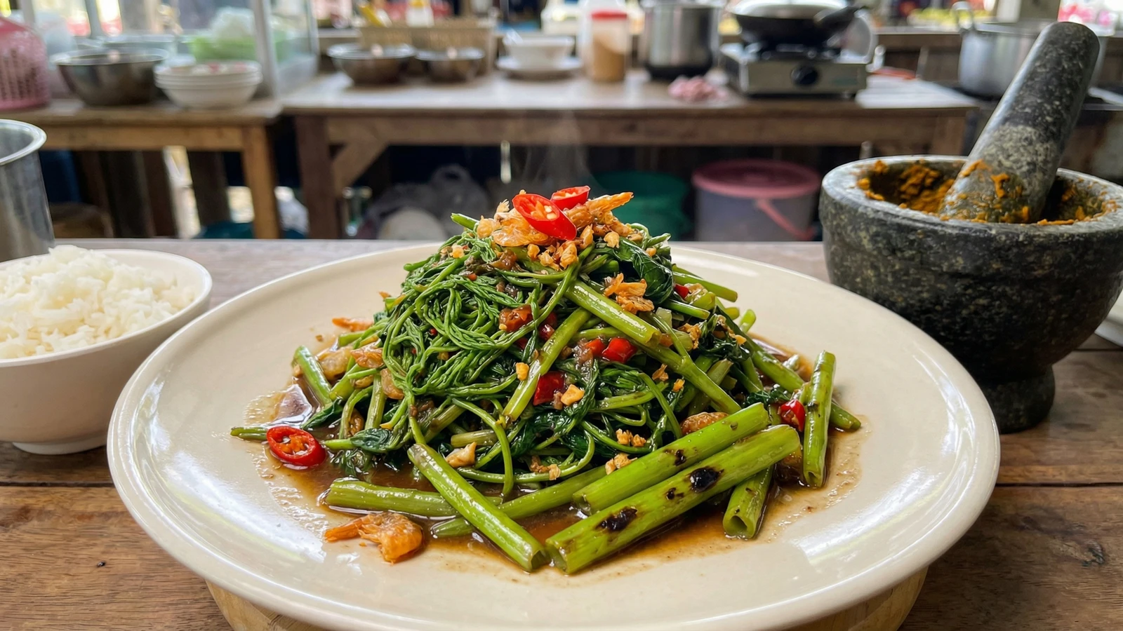 Southern Vegetable Stir-Fry (Pad Phak Tai)