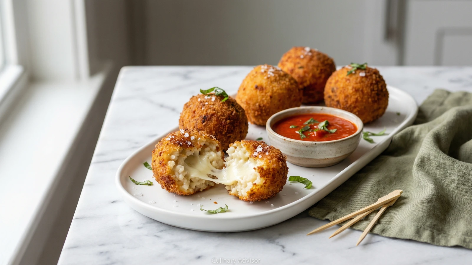 Arancini with Marinara