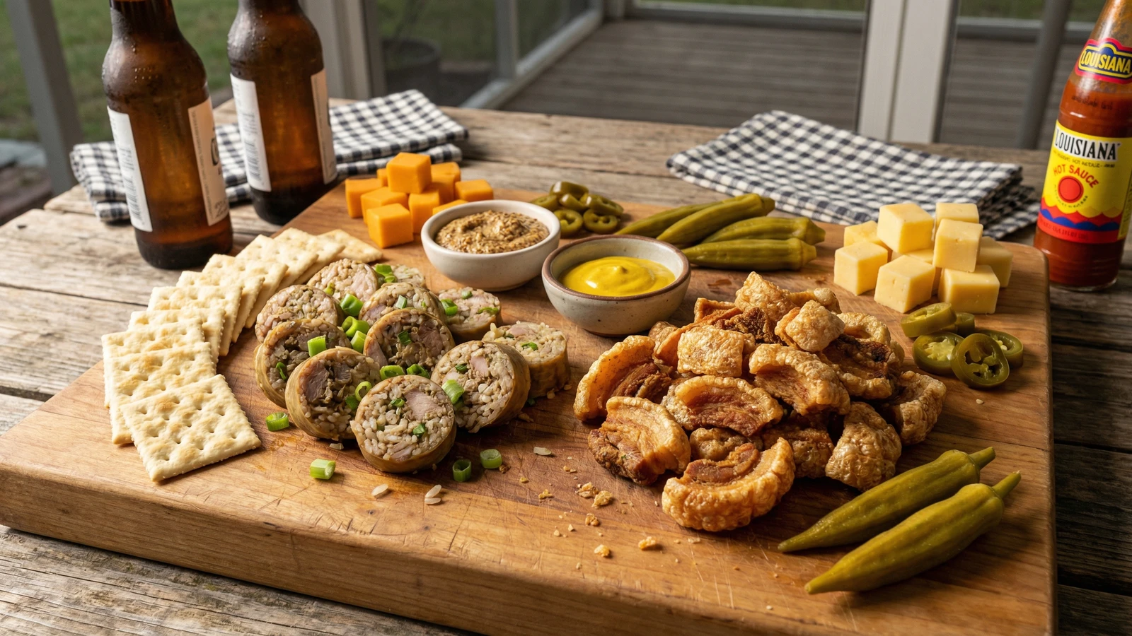 Boudin and Cracklin Board