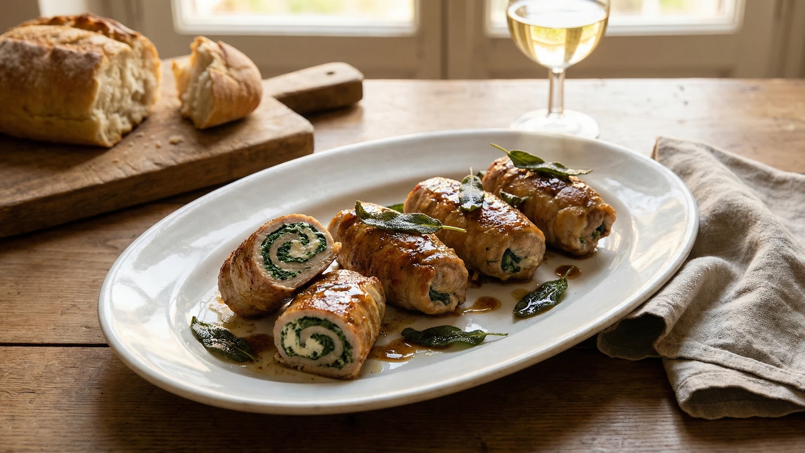 Involtini di Maiale alla Toscana