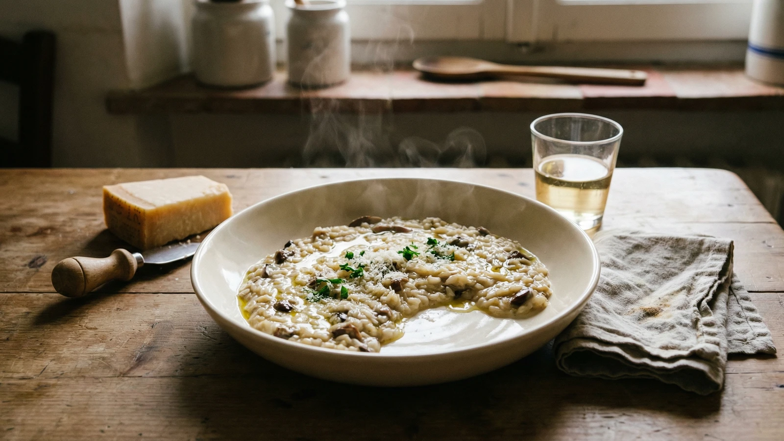 Risotto ai Funghi Porcini