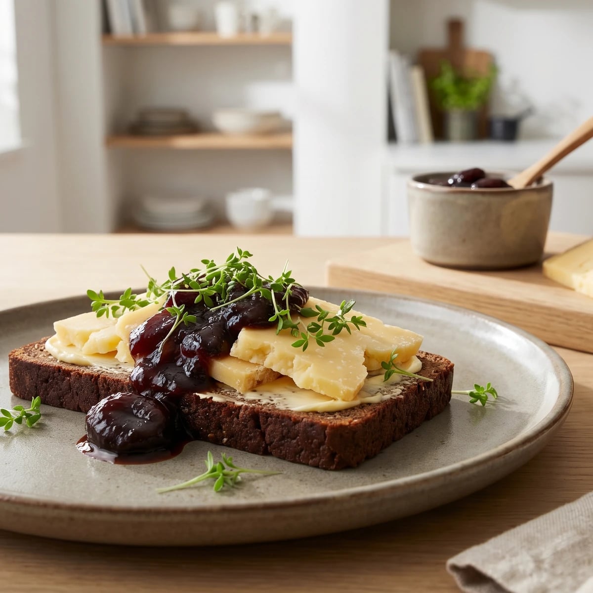 Vesterhavsostmad med Sveskemos