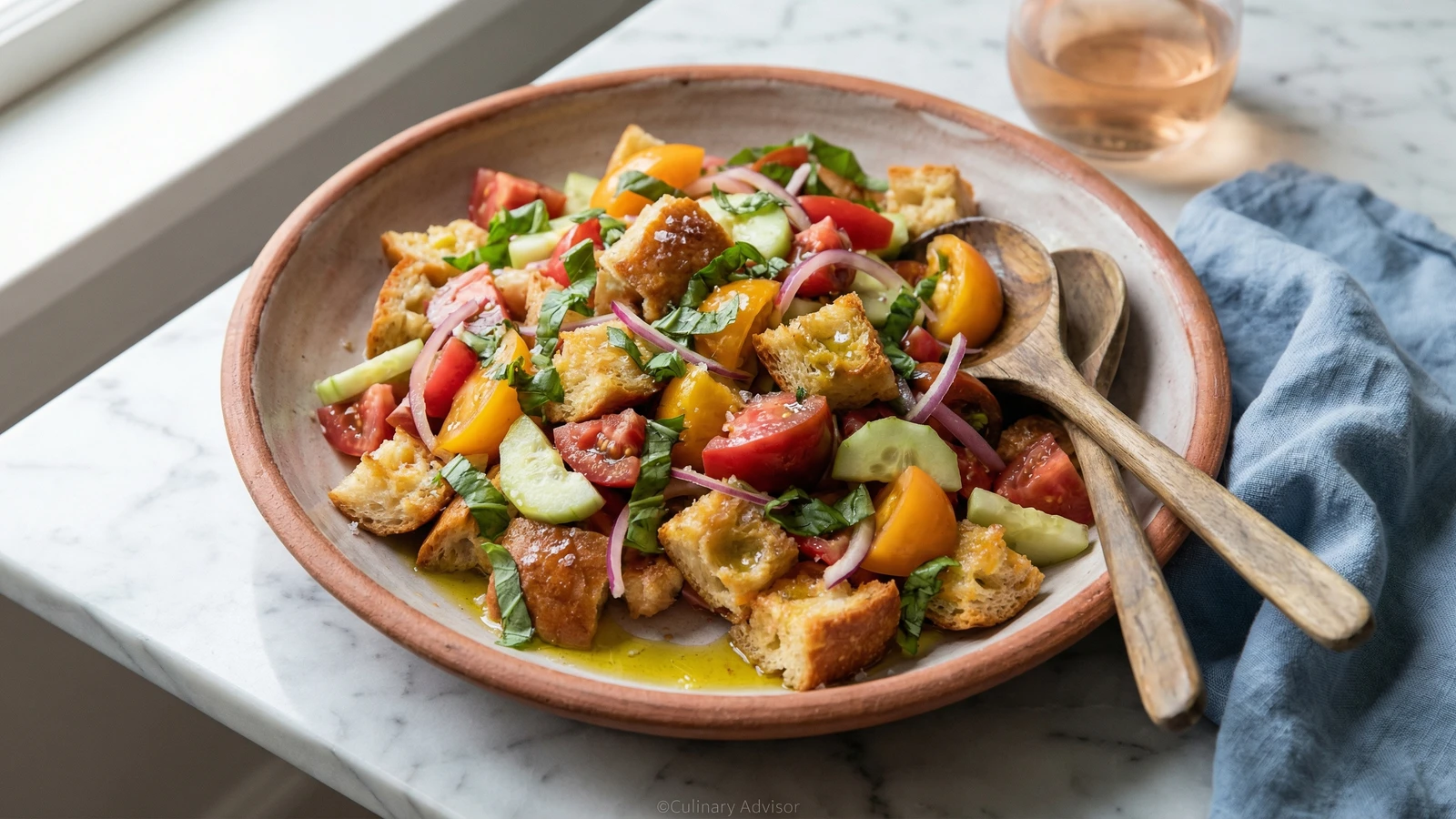 Panzanella (Tuscan Bread Salad)