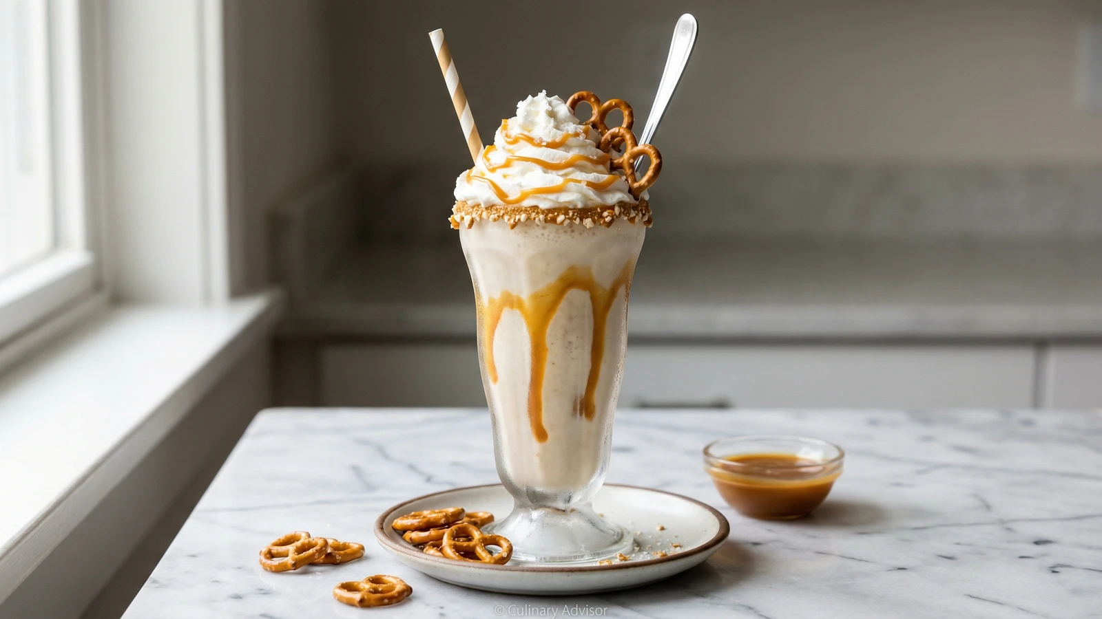 Salted Caramel Pretzel Shake