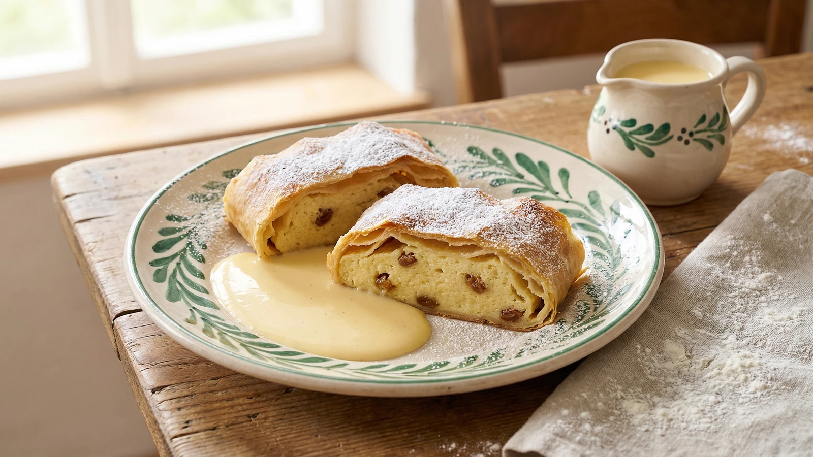 Griessstrudel (Semolina Strudel)