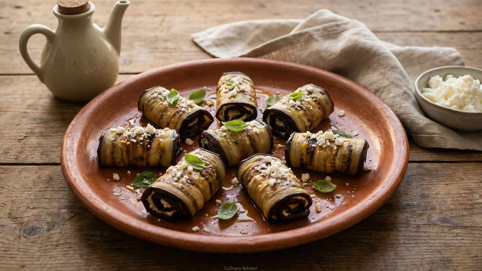 Involtini di Melanzane alla Siciliana