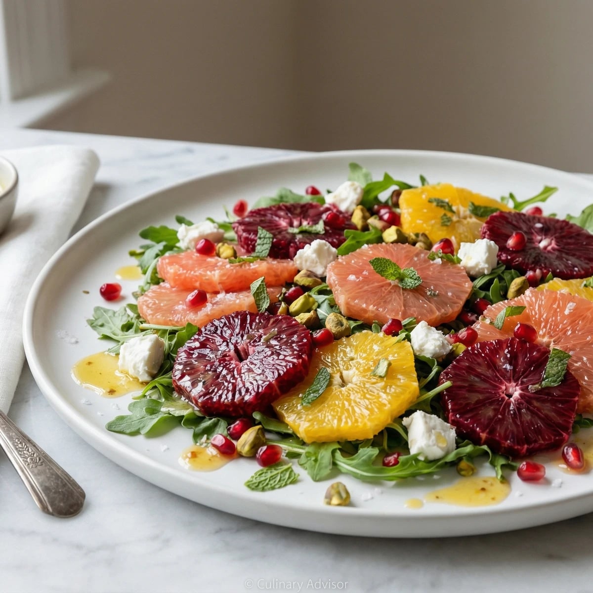 Winter Citrus Salad with Pomegranate