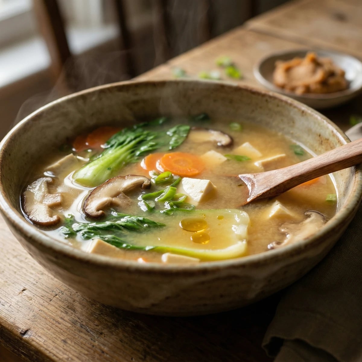 Miso Soup with Market Vegetables