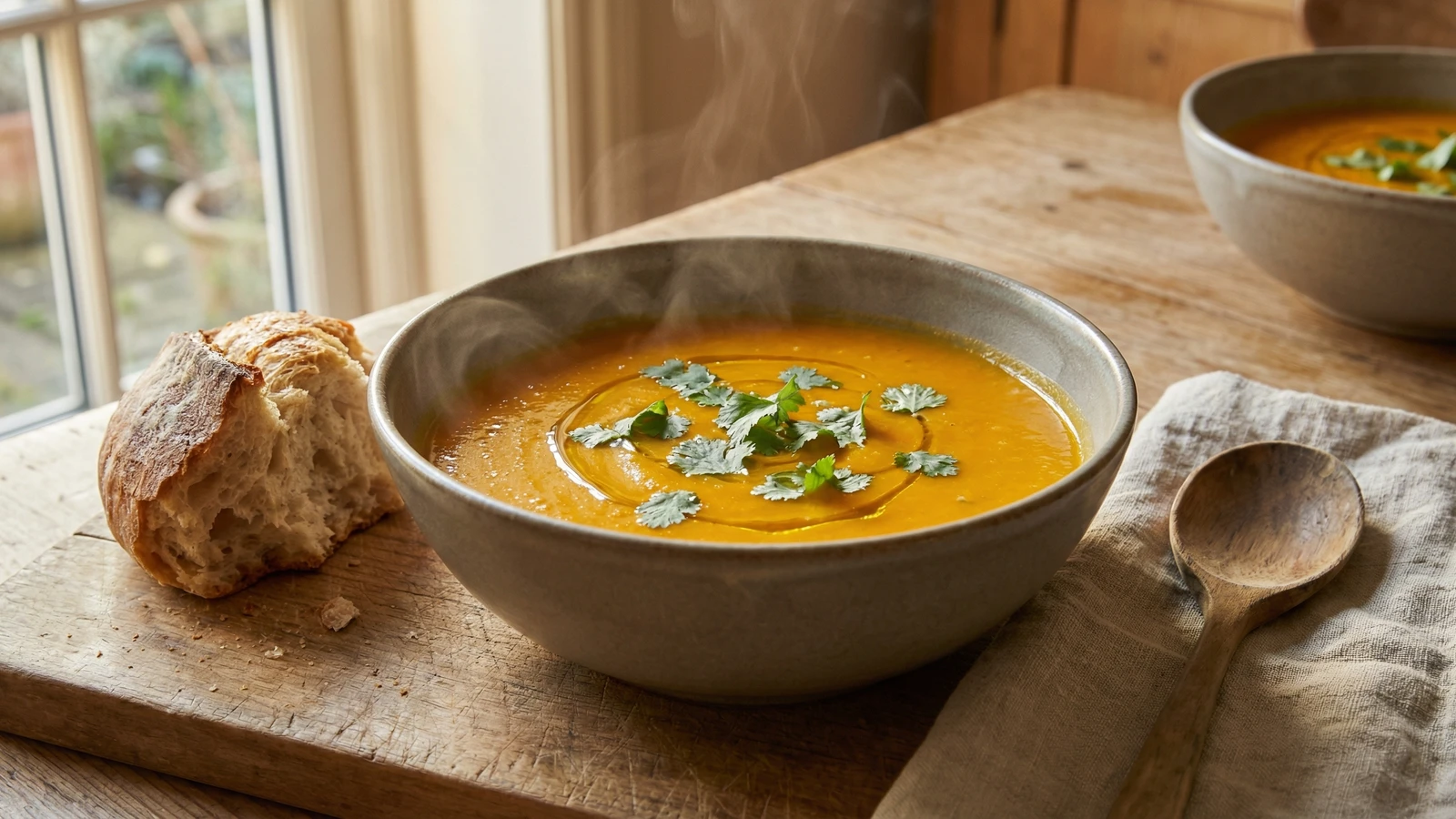 Carrot and Coriander Soup