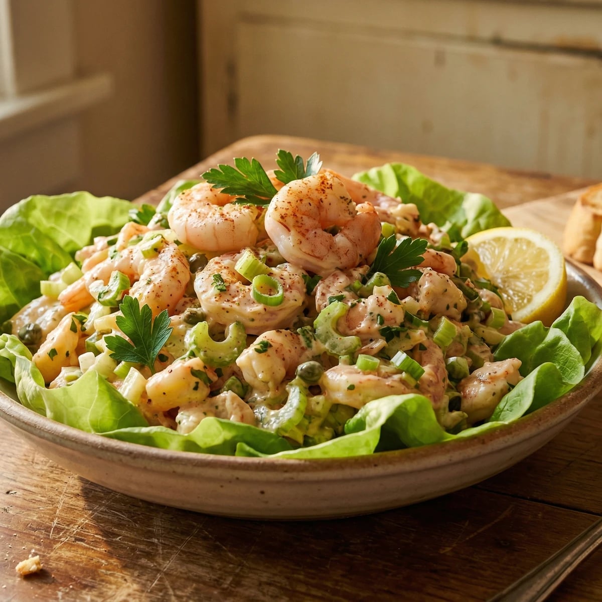 Gulf Shrimp Salad with Remoulade