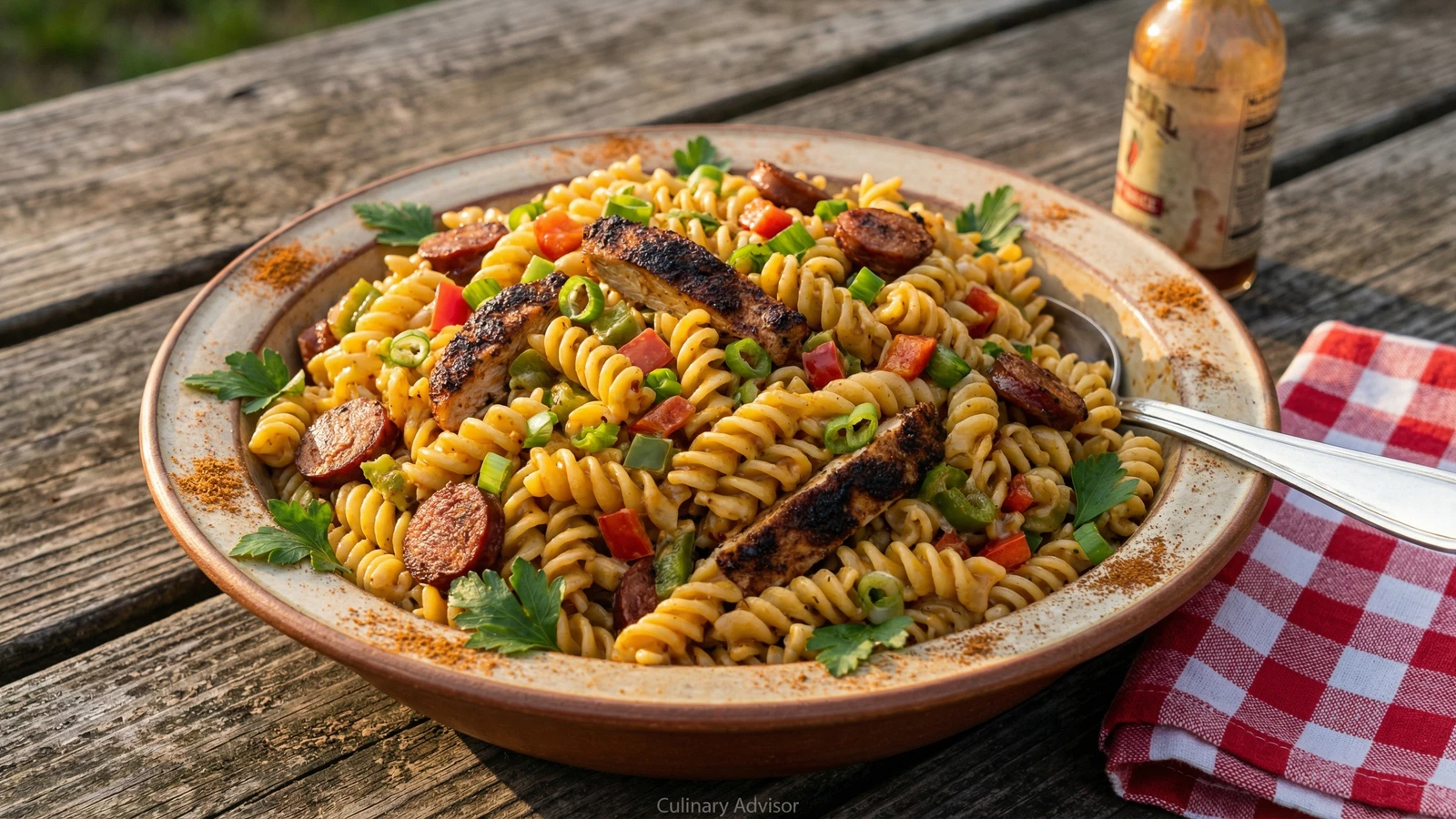 Cajun Chicken Pasta Salad