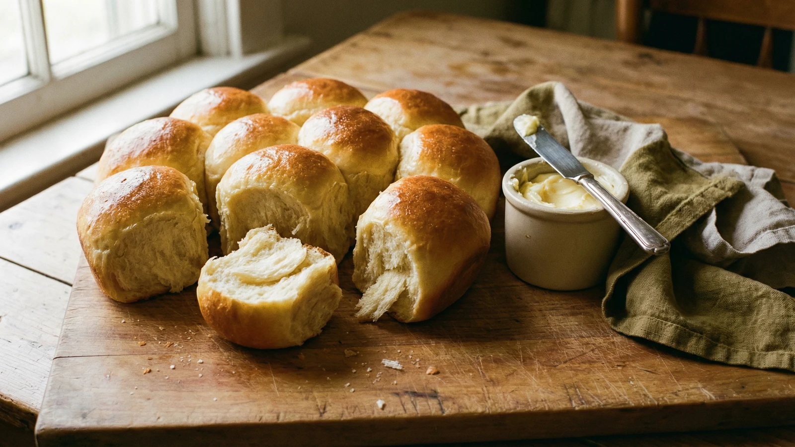 Parker House Rolls