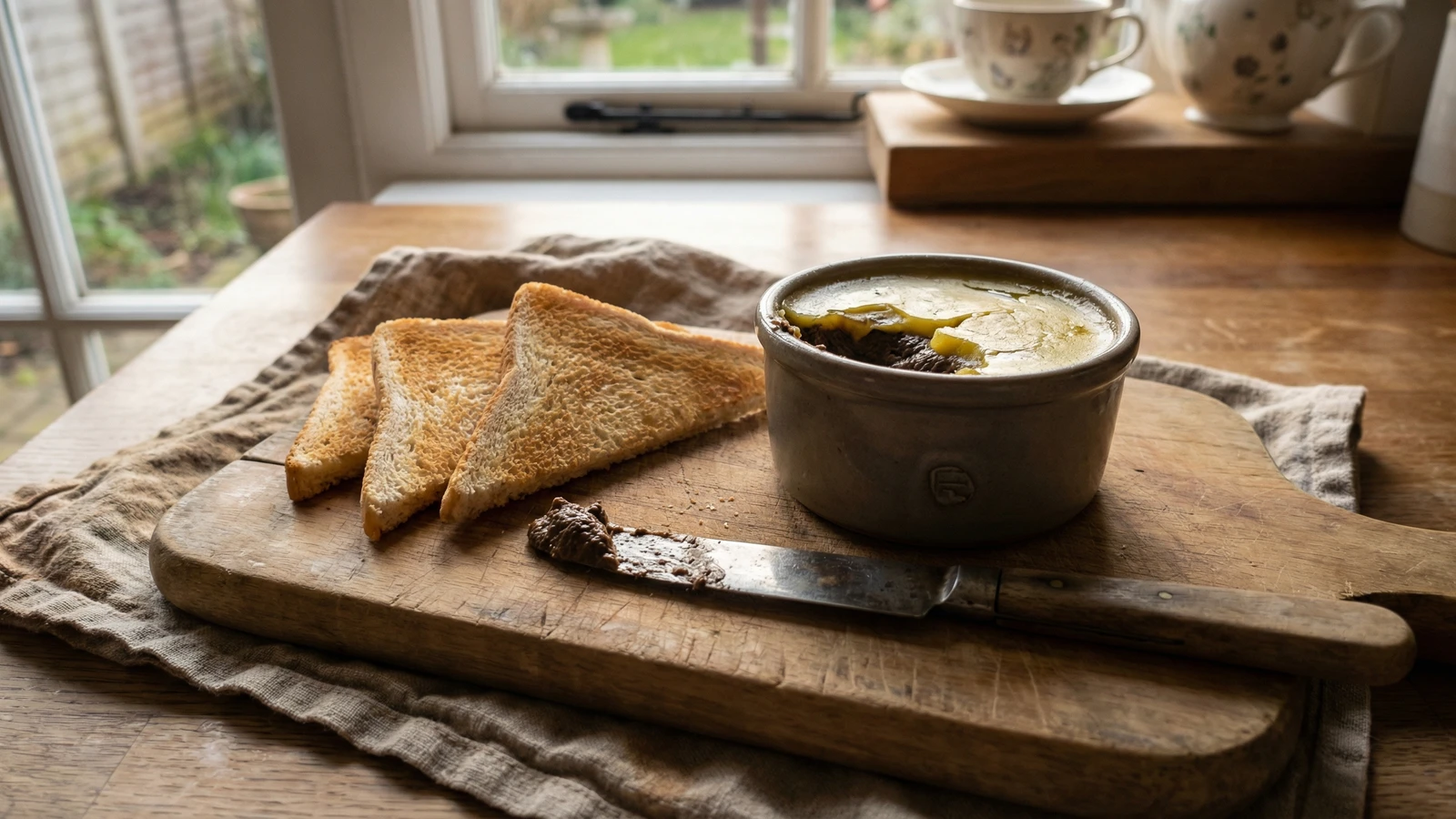 Potted Mushrooms with Mace