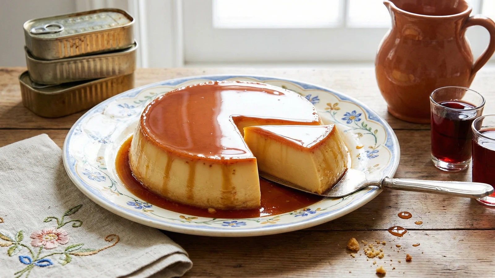 Pudim Flan Português