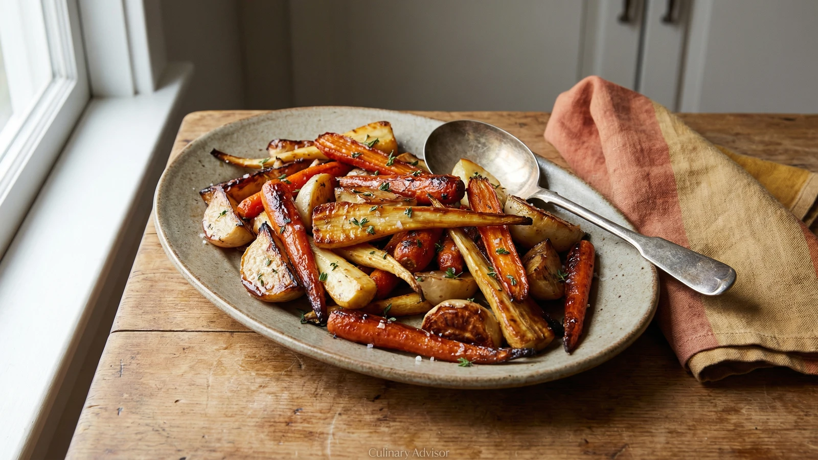 Vermont Maple Roasted Root Vegetables