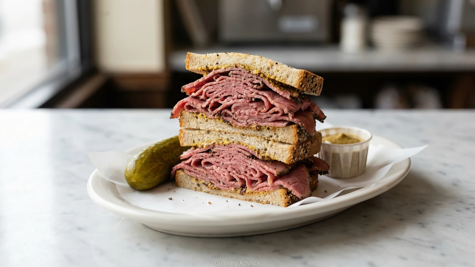 Classic Pastrami on Rye