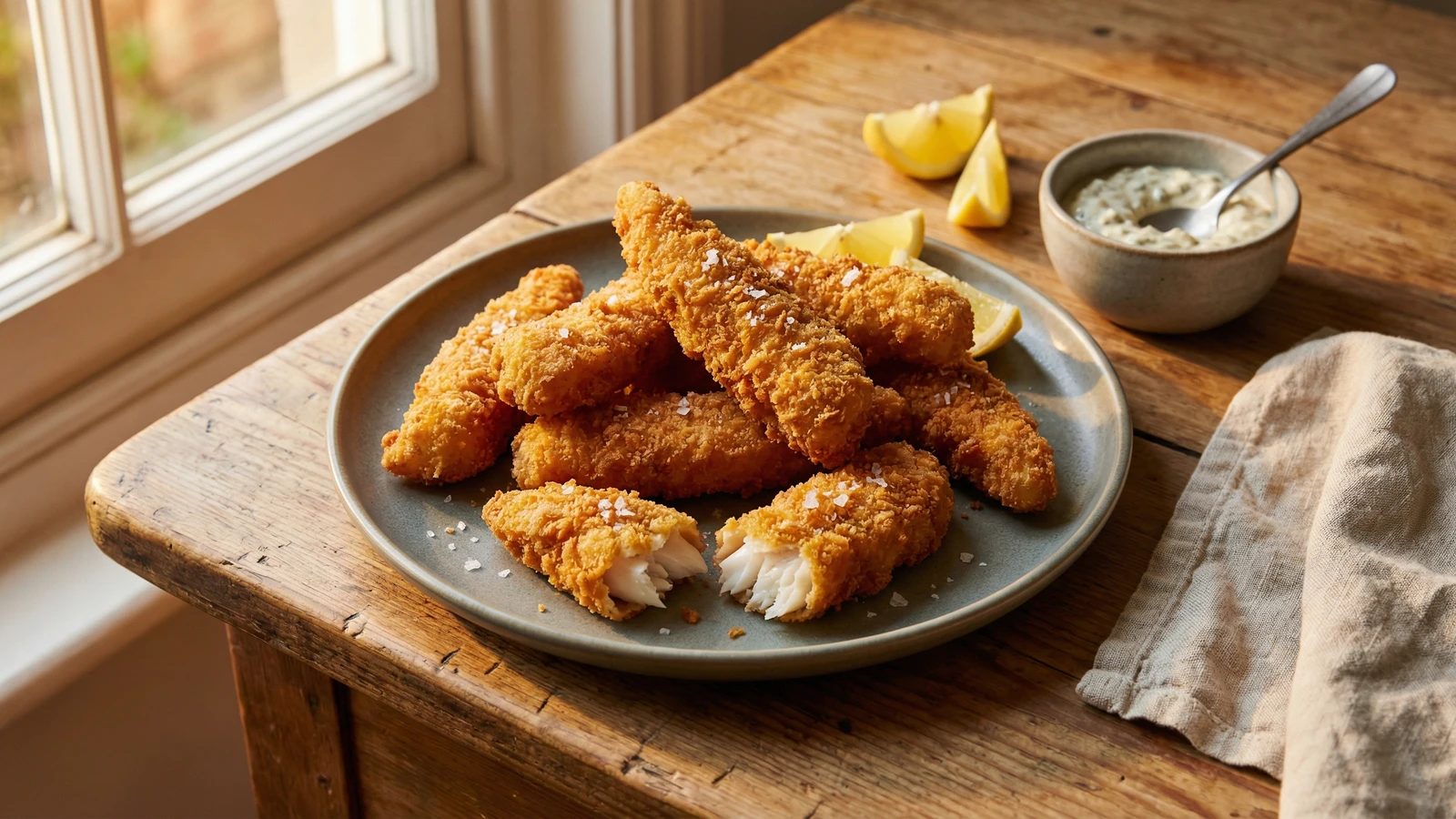 Homemade Fish Goujons