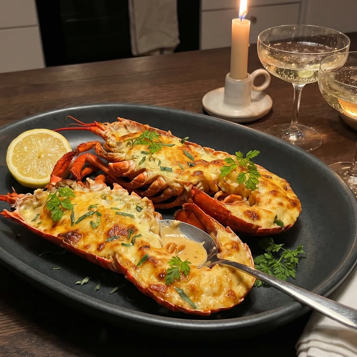 Hummer Thermidor til Nytaar