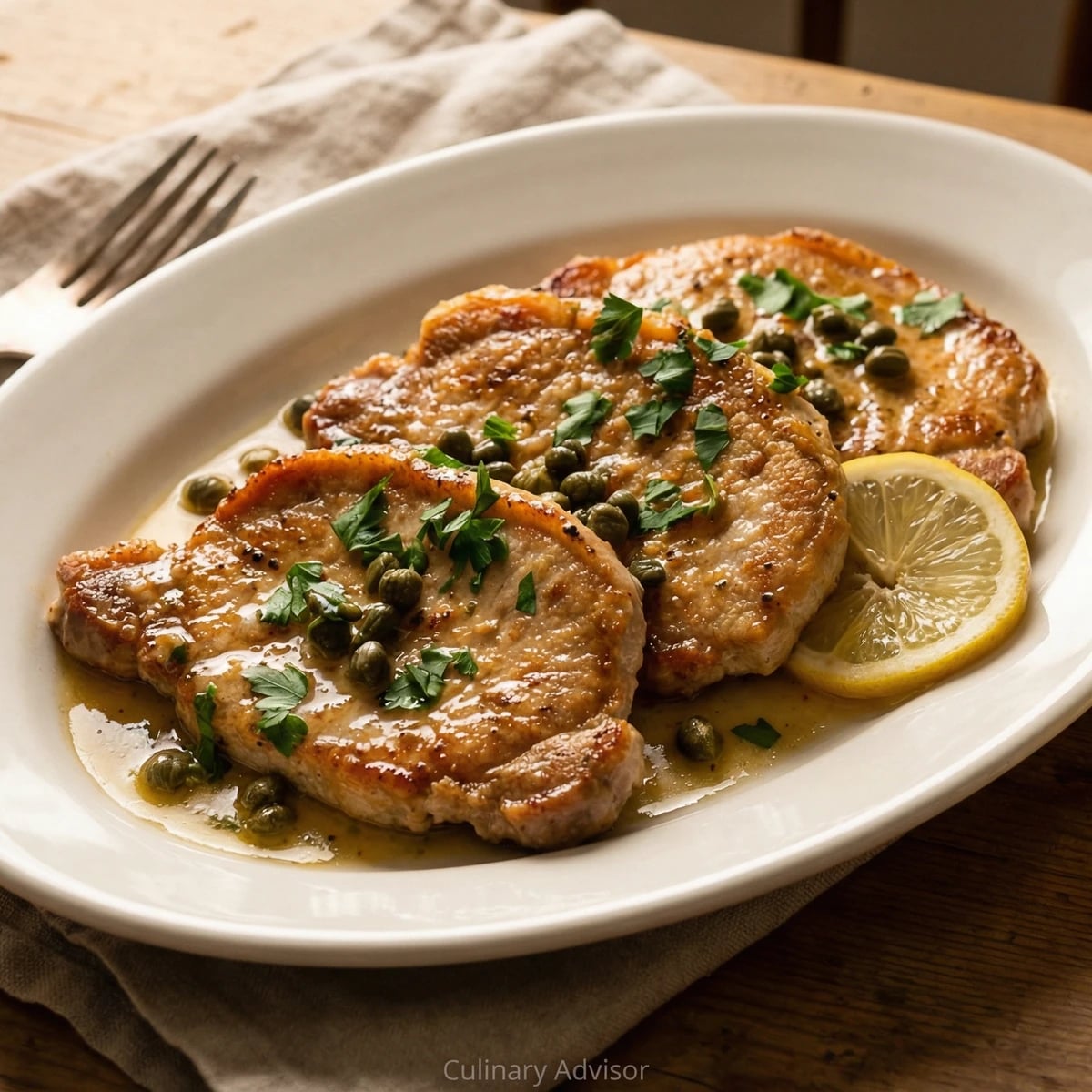 Scaloppine di Maiale al Limone