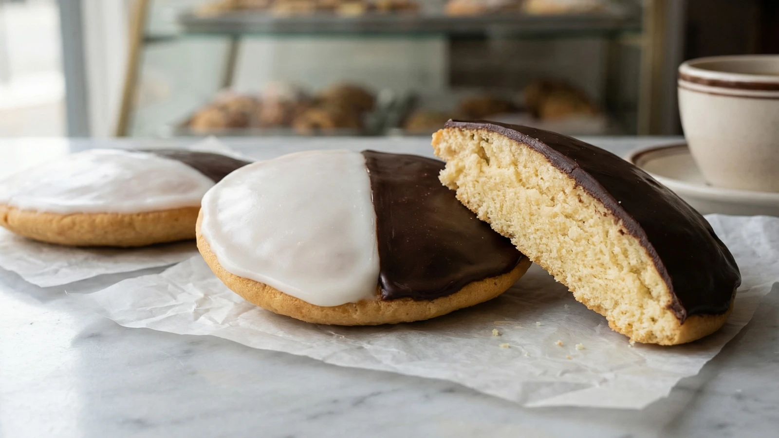 New York Black and White Cookies