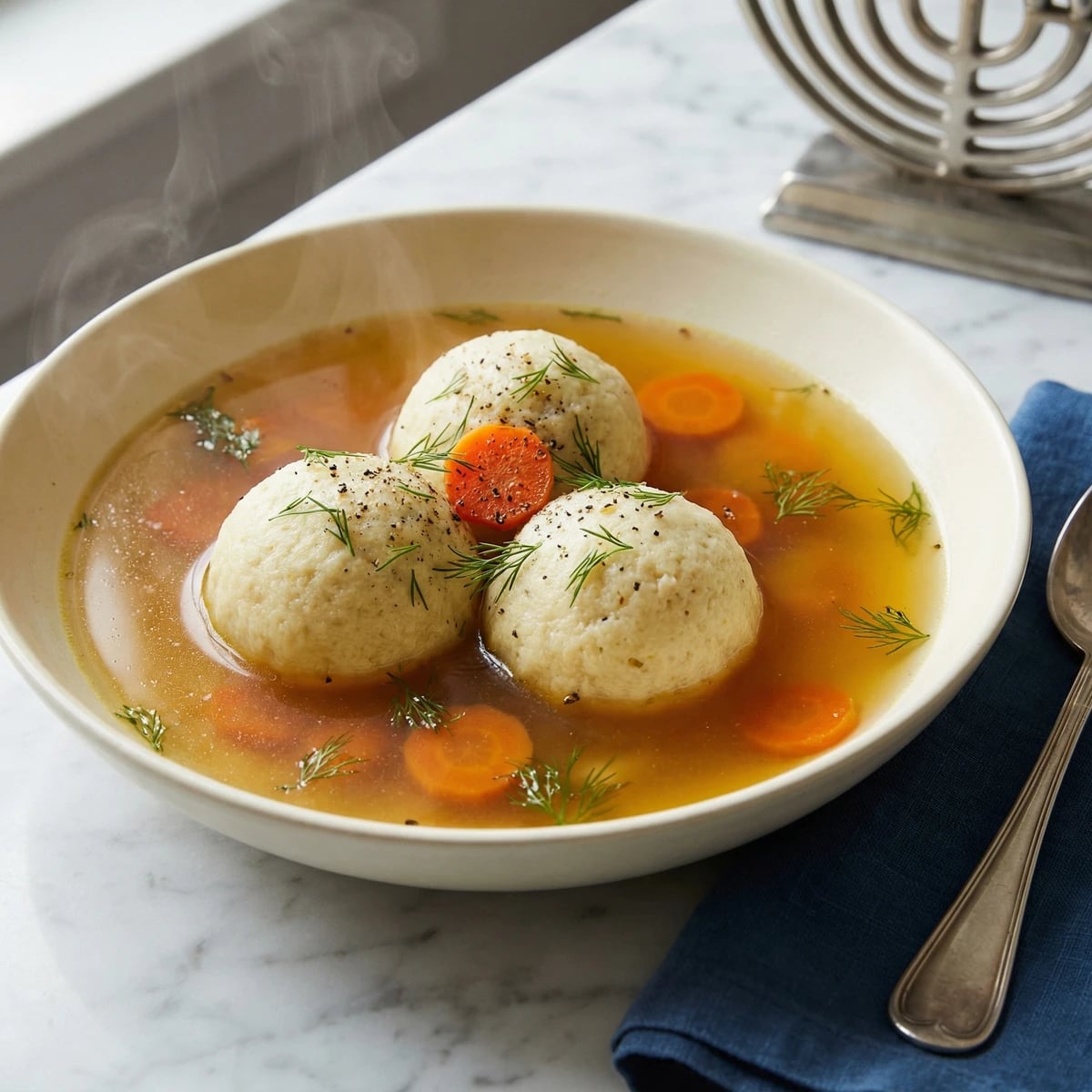 Classic Matzo Ball Soup