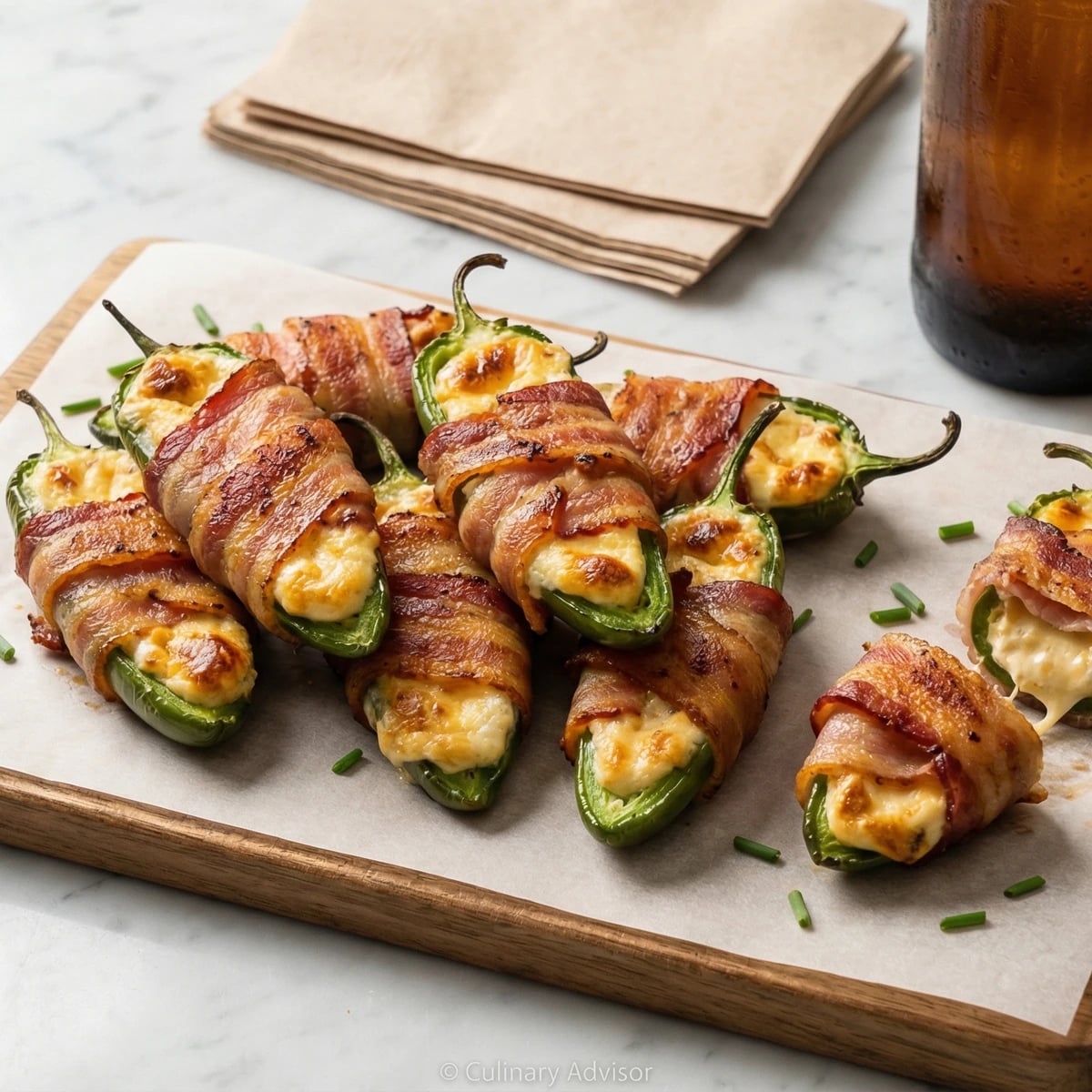 Bacon-Wrapped Stuffed Jalapeños