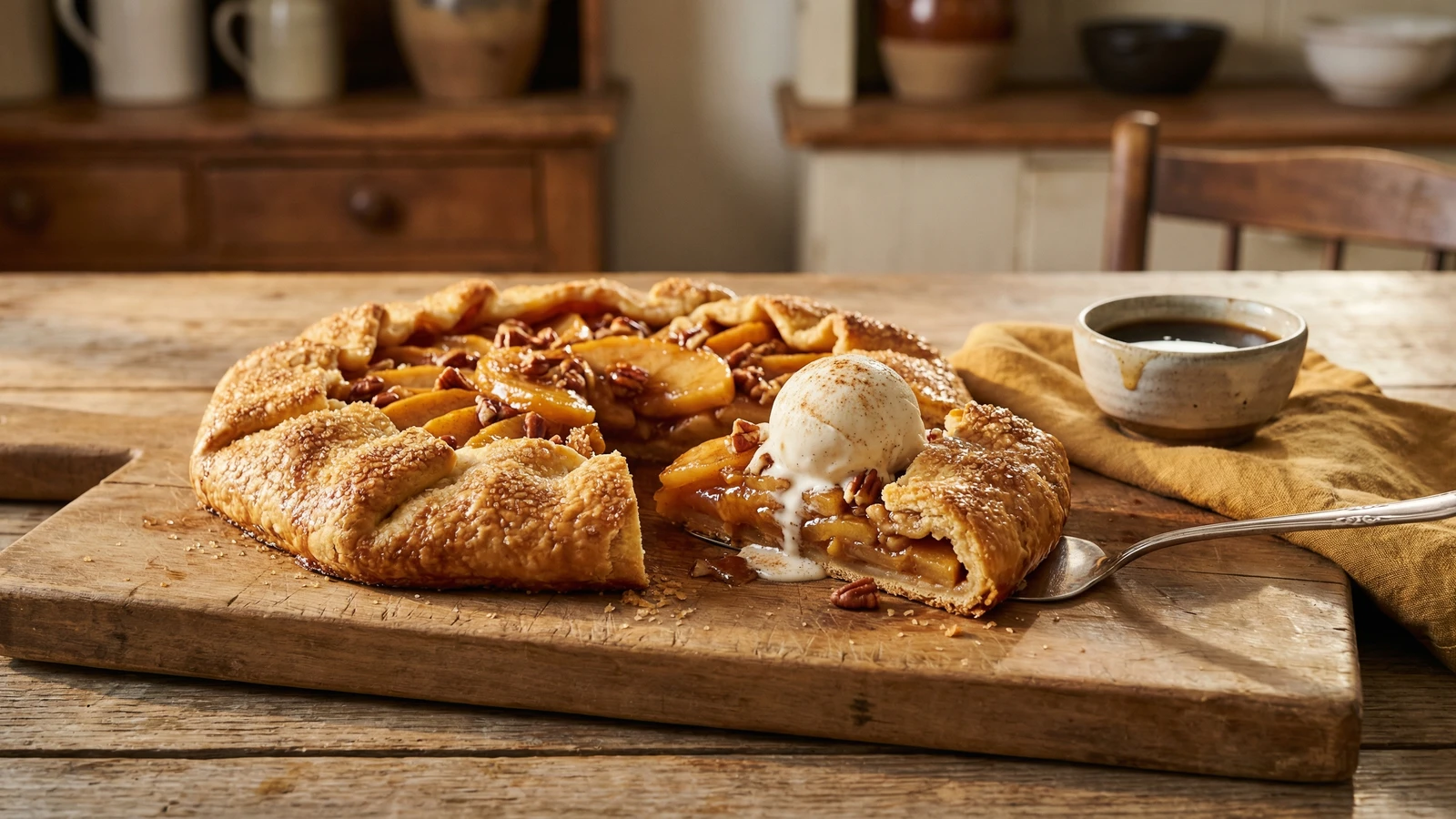 Creole Spiced Apple Tart