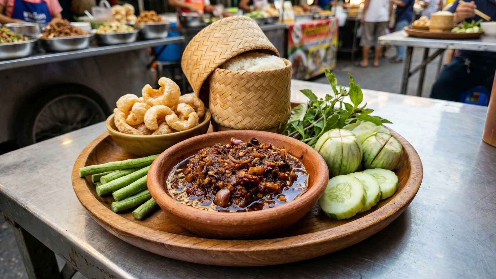 Water Bug Chili Relish (Nam Prik Maeng Da)